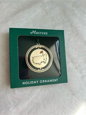 Masters Gold Holiday Ornament. Purchased at Augusta National at 2026 Masters